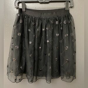 Black Skirt with Sequence DKNY Juniors